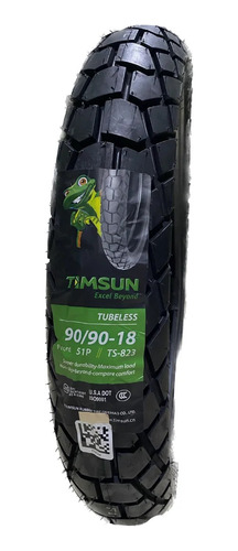 Llanta Timsun 90-90-18 Tl Sellomatic Doble Proposito Ts823