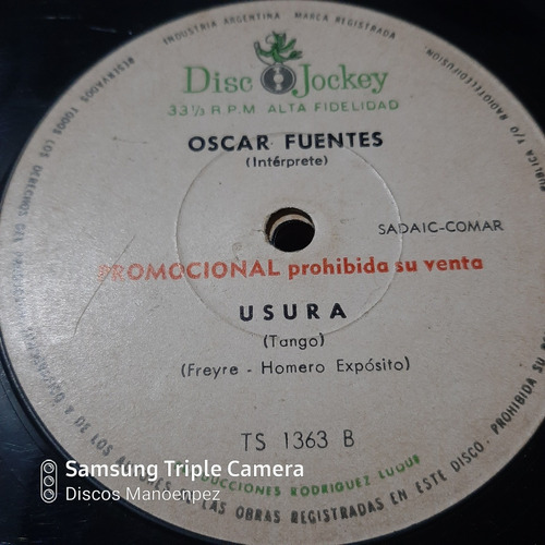Simple Oscar Fuentes Disc Jockey C20
