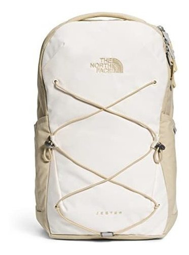 Mochila Jester The North Face Blanco Y Beige 22 Litros