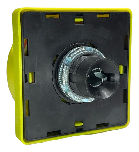 Chave Seccionadora Rotativa 63a 3p Fixa Base Weg Msw63b3h Cor Amarelo