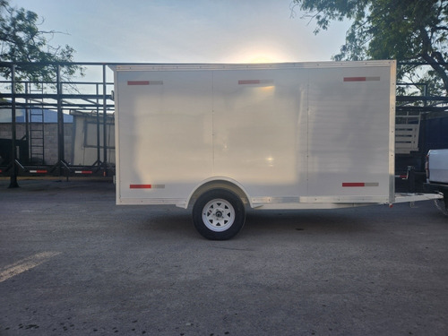 Remolque Cama Baja Cerrado Aluminio Camion Traila Guad