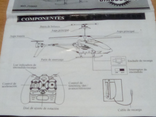 Helicóptero A Control Remoto J100g