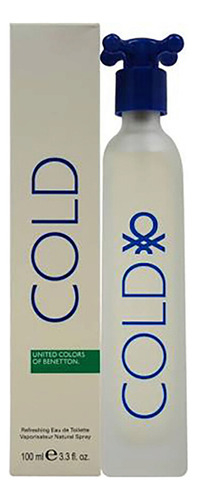 Benetton Cold For Men 3.4 Oz .edt Sp