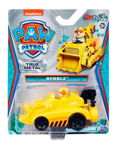 Paw Patrol Rubble True Metal