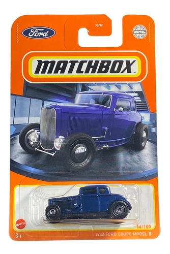 Matchbox - Vehículo 1932 Ford Coupe Model B - 30782