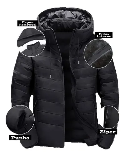 Jaqueta corta hotsell vento neve