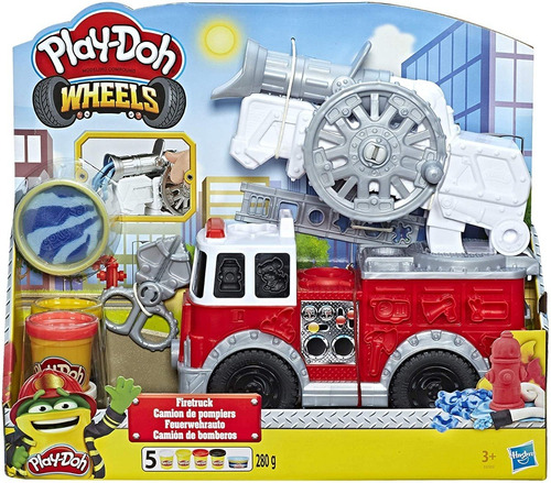 Play Doh Wheels Camión De Bomberos Toy