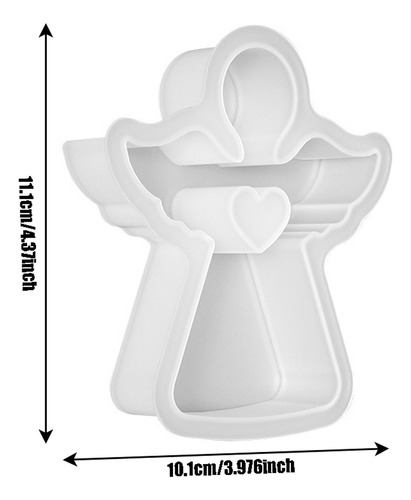 Molde De Silicona Con Forma De Ángel Para Velas, Jabón, Resi