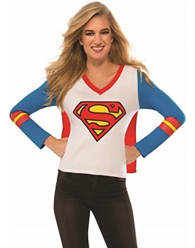 Camiseta Deportiva Rubie Dc Superheroes Supergirl Para Mujer