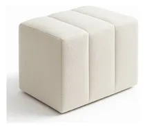 Comprar Puff Canelon Boucle O Pana Nordico Moderno Boucle