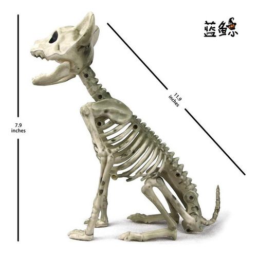 Nuevo Decoração De Halloween De Gato Esqueleto Pp Material