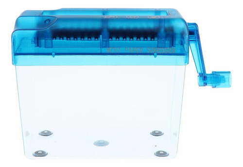 Paper Shredder A6 Manual, Small, Manual, Portable, Documents