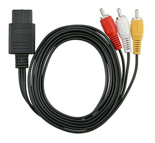 Cable Video Rca Para Supernintendo, Nint 64 Y Gamecube Nuevo