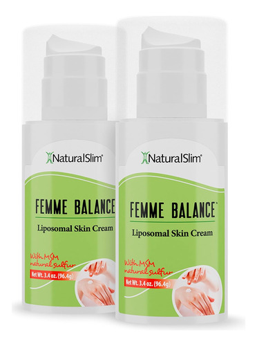 Naturalslim Femme Balance Cream Frank Suarez X 2 Und