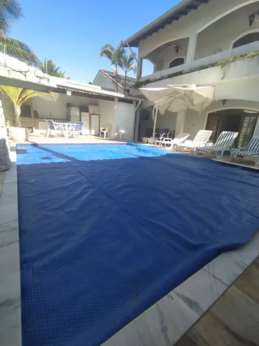 Casa Com Piscina Aquecida, Pé Na Areia, Ar Condicionado, Salão Jogos Com Mesa De Bilhar E Maquina De Vídeo Game Com Vários Jogos, Cascata Aquecida Automatizada, Lazer Completo, Segurança 24 Horas.