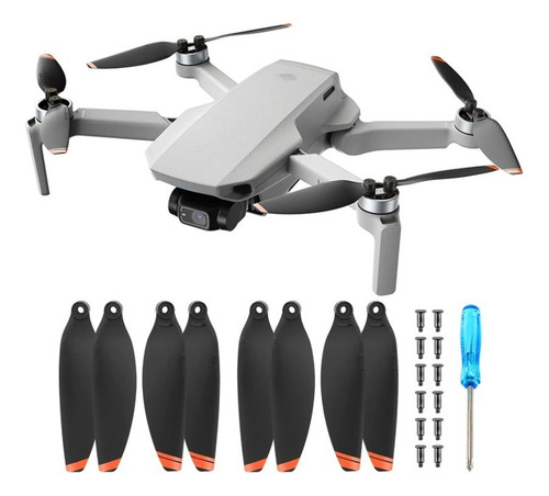 Kit Hélices Originais Drone Dji Mini 2 Reposição Helice 8pç