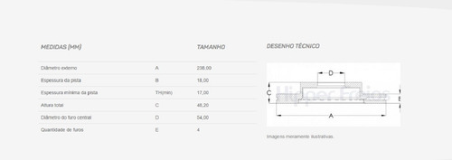 Disco Freno Delantero Corolla Pantalla 2000 2001 2002 12580