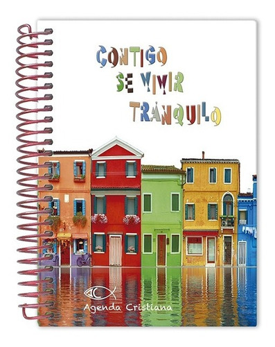 Imagen 1 de 2 de Agenda Cristiana 2021 - Tapa Dura (art. 1088) 15cm X 20cm