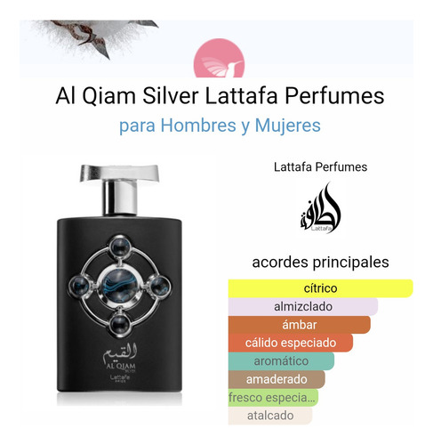 Perfume Lattafa Al Qiam Silver