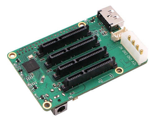 Hat Nas Raspberry Pi 5 - 4x Sata + 1x Esata - Radxa