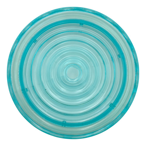 Vaso Con Diseño De Sirena Plástico Rígido Tapa Y Popote Color Verde (clicuc)