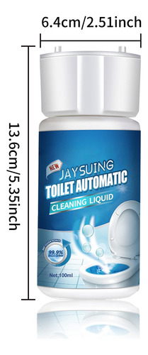Um Líquido De Limpeza Automática Para Banheiros 100ml