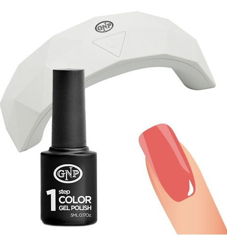 Lampara Led Gnp Y Esmalte En Gel 71 Coral