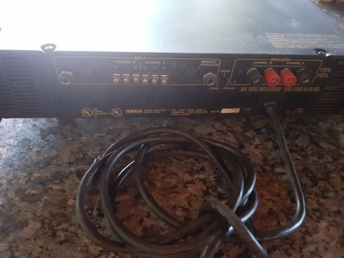 Imagem 6 de 6 de Excepcional Amplificador Yamaha Stereomodelo P1600