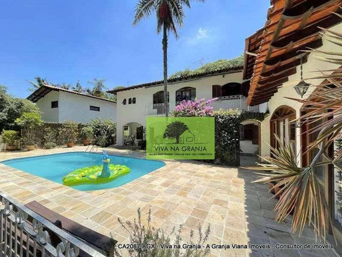 Imagem 25 de 30 de Casa Com 4 Dormitórios À Venda, 540 M² Por R$ 2.500.000,00 - Villa Vianna - Cotia/sp - Ca2087