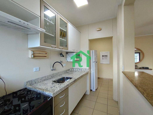 Imagem 8 de 24 de Apartamento Na Praia, Vista Para O Mar, 3 Dormitórios, Sendo 1 Suíte, 3 Sacadas, 2 Vagas De Garagem, Lazer Completo, Pitangueiras - Guarujá/sp - Fl0067