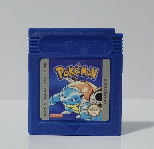 Cartucho Fita Pokémon Blue Em ( Italiano) Gba/ Gbc.