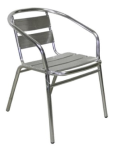 Silla Cafeteria,aluminio,hilton,cafetería,jardín,comedor