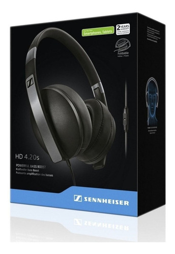 P Audífono Sennheiser Hd 4.20s Powerful Bass Boost