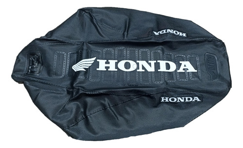 Funda De Asiento Tc4 Honda Storm 125 Negro Estampado