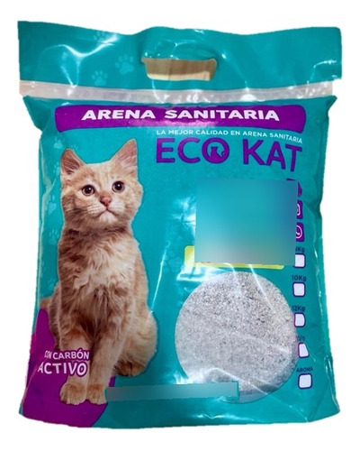 Arena Sanitaria 12kg Con Carbon Activo Ecokat