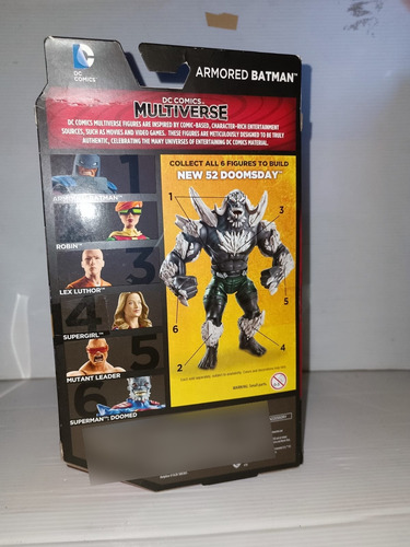 Dc Mattel Armored Batman The Dark Knight Returns Con Caja (Usado)