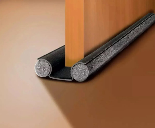 Zócalo Burlete Suprabond Doble Bajo Puerta 95cm - Negro