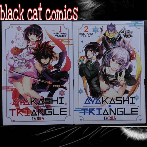 Ayakashi Triangle Tomos 01 Al 04 Kentaro Yabuki -manga Ivrea