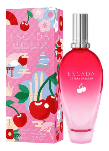 Perfume 100% Escada Cherry In Japan 100 Ml