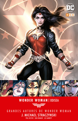 Libro Grandes Autores De Wonder Woman: J. Michael Straczy...