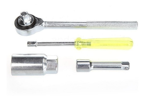 Caja De Herramientas Juego Llave Tubo Kit 40 Piezas Estuche