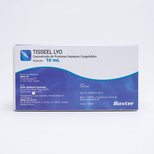 Tisseel Lyo 10 Ml