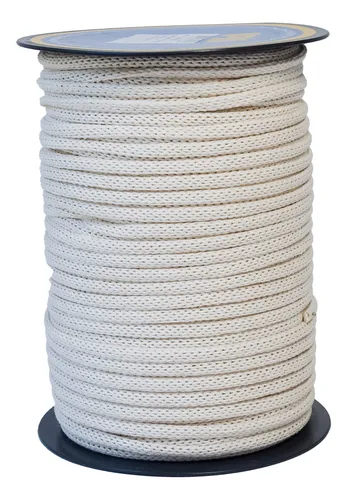 comprar Cordón De Algodón Fb Art C28 De 4mm X 100 Metros Crudo