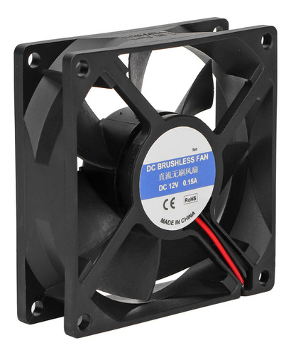 Ventilador De Refrigeración De 3 Pines, Cpu, 80 Mm, Conector