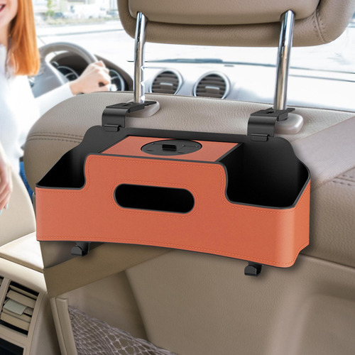 Organizador Para Respaldo De Asiento De Coche, Naranja