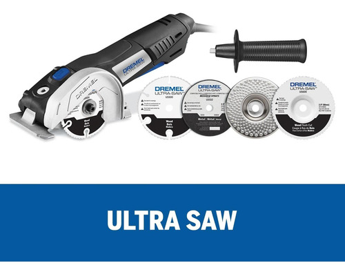 Sierra Ultra-saw 3 En 1 Con 5 Accesorios Dremel Us40 Frecuencia 60 120