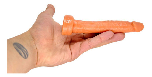 Pene de silicona sólida para bebé de 15 x 2 cm, color negro