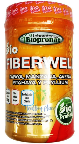 Fiberwell Con Papaya, Manzana Y Avena - g a $64