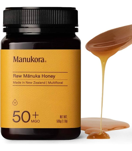Manukora Miel De Manuka Honey Mgo 50+ De Nueva Zelanda 500g