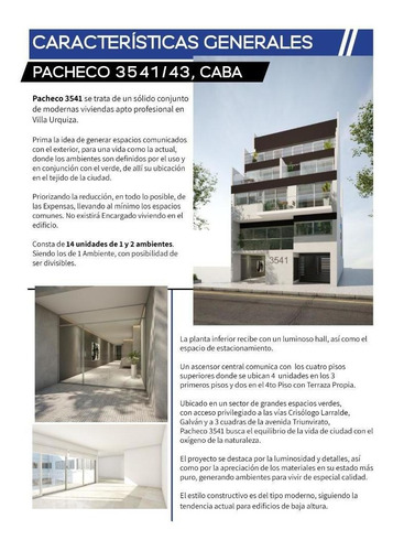 Imagen 5 de 22 de Oportunidad En Obra! 1 Amb De 43 M2 Con Fte Balcon Terraza
